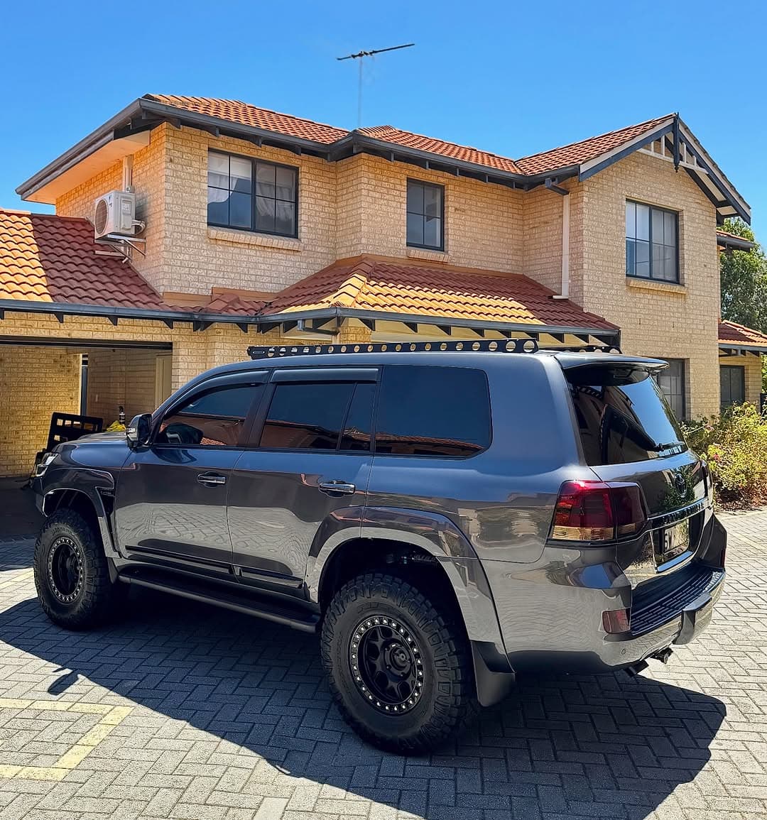 lifted grey 4WD after detailing by AFW Car Care in Perth, frame 08