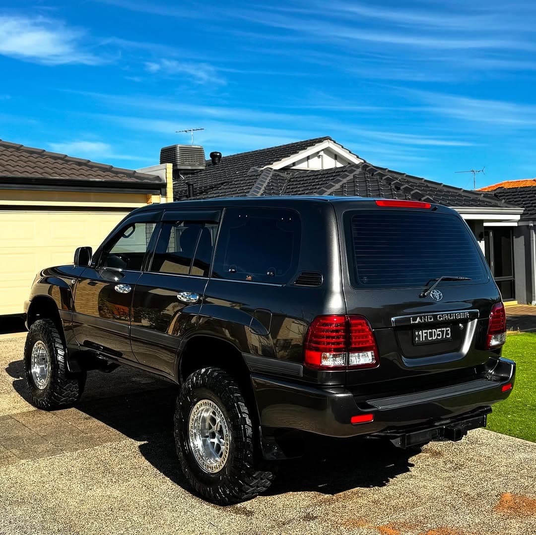 black wagon with rear cargo drawers after detailing by AFW Car Care in Perth, frame 07