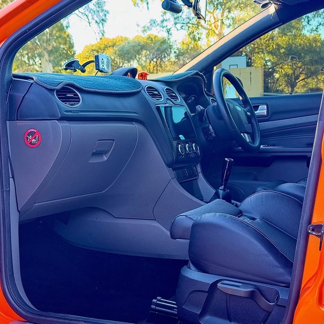 orange performance hatch after detailing by AFW Car Care in Perth, frame 05